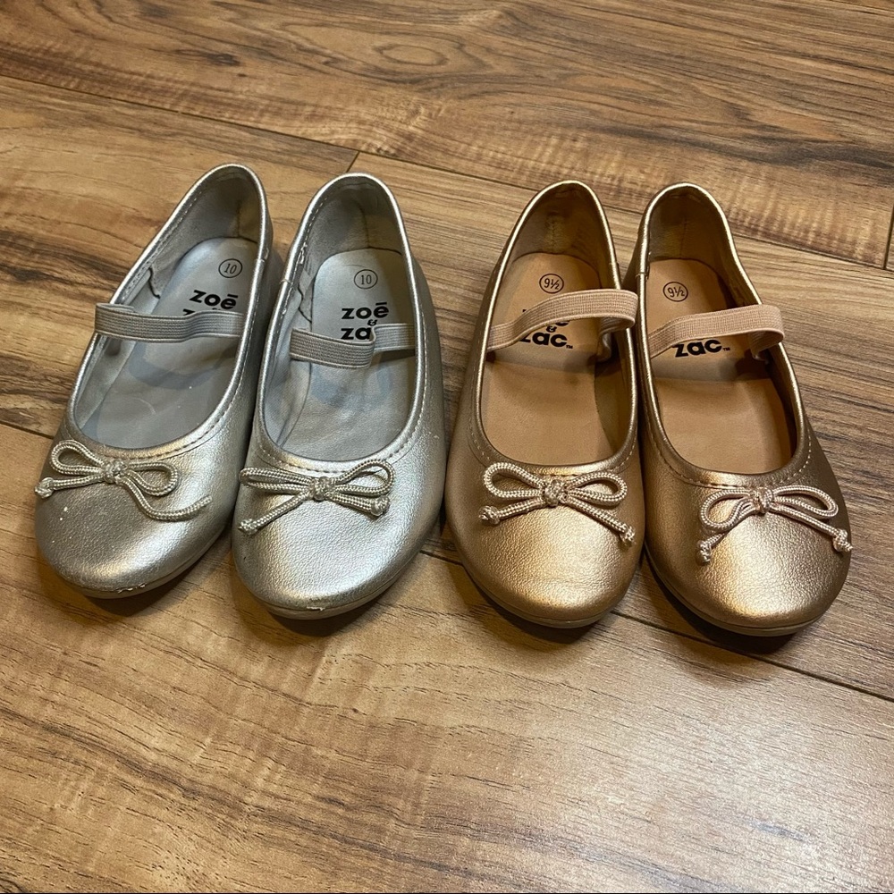 Toddler girl dress flat shoes